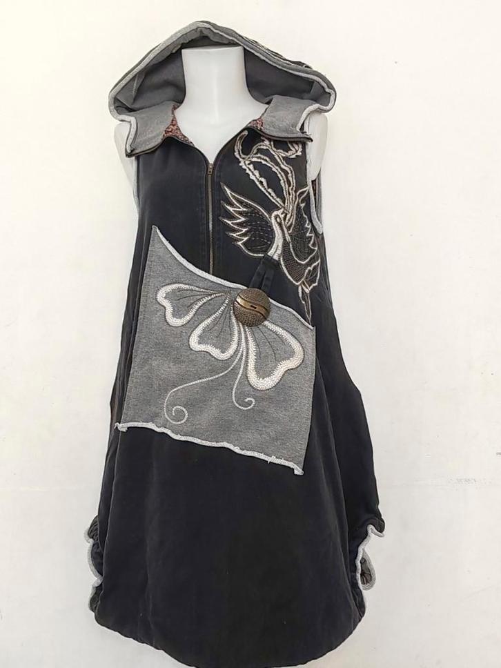 Veste sans manche à enfiler style bohème ethnique chic, Kleding | Dames, Carnavalskleding en Feestkleding, Zo goed als nieuw, Ophalen of Verzenden