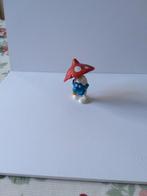 Smurf met paddenstoel, Ophalen of Verzenden, Gebruikt, Poppetje, Figuurtje of Knuffel