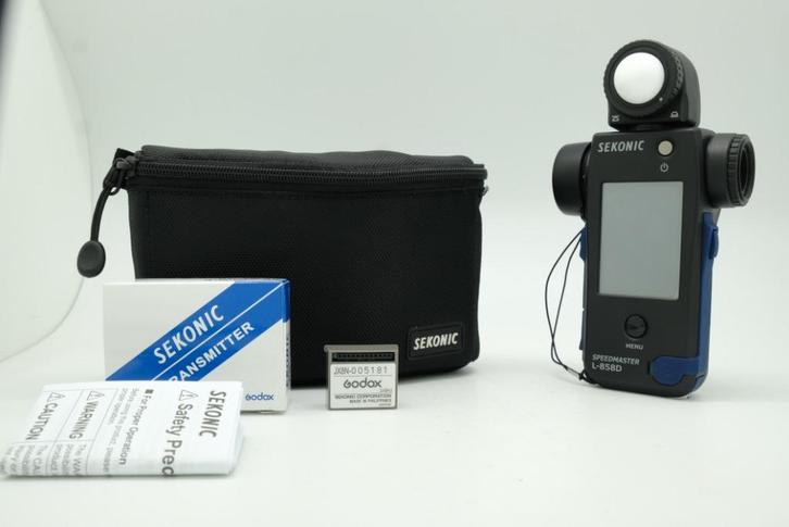 Sekonic flitsmeter lichtmeter L-858D L858D + RF Godox, Audio, Tv en Foto, Fotografie | Fotostudio en Toebehoren, Zo goed als nieuw