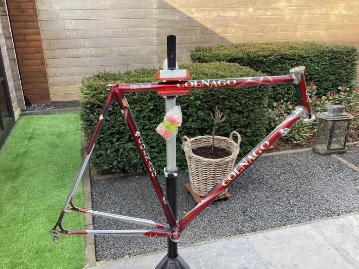 Colnago vintage koerskader, Fietsen en Brommers, Fietsonderdelen, Zo goed als nieuw, Racefiets, Frame, Ophalen