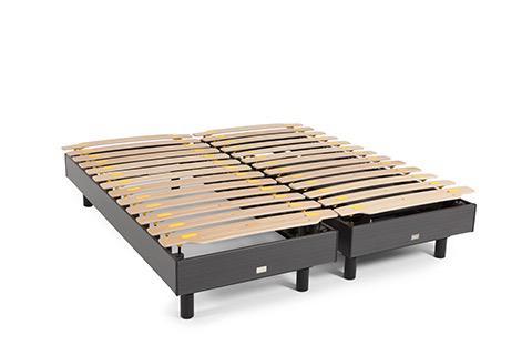 Gereserveerd - Lattenbodem Dorsoo  (2x 70x200) + matras, Huis en Inrichting, Slaapkamer | Matrassen en Bedbodems, Matras, Ophalen