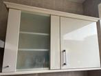 Keukenkasten met glas, Huis en Inrichting, Ophalen, Zo goed als nieuw, Glas