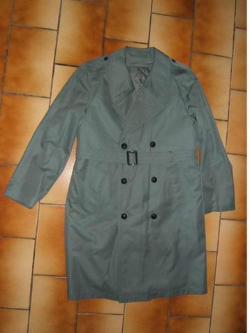 Manteau imperméable militaire armée belge taille L beschikbaar voor biedingen