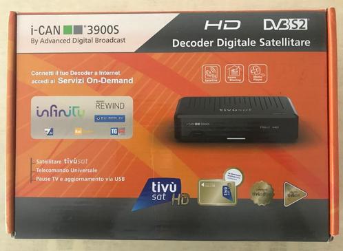 Décodeur Satellite I - CAN 3900S / HD ., Audio, Tv en Foto, Decoders en Harddiskrecorders, Nieuw, Decoder