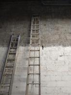 Lange dubbele ladder, Doe-het-zelf en Bouw, Ladders en Trappen, Ophalen, Ladder