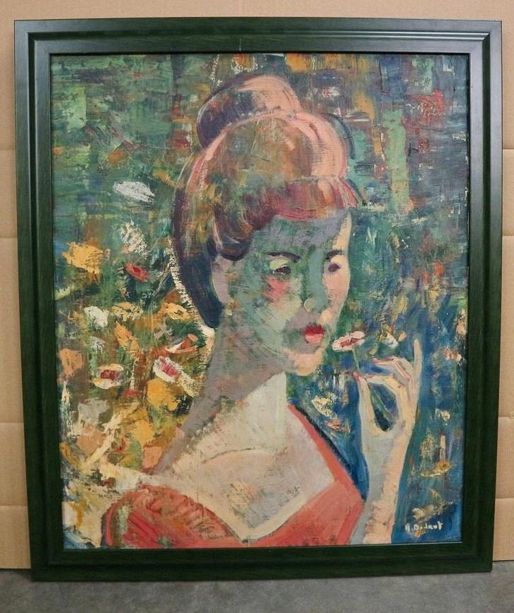 Augustin BODART, de welriekende bloemen, Antiquités & Art, Art | Peinture | Classique, Enlèvement ou Envoi