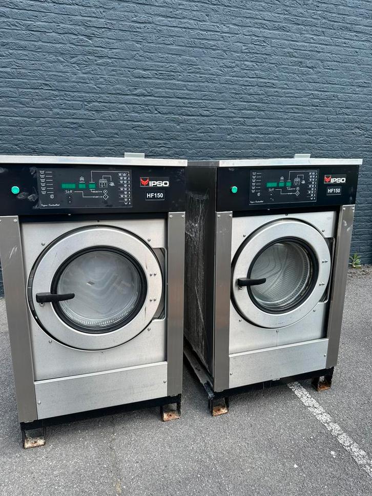 Industriële wasmachines ipso HF150 (15KG) te koop., Elektronische apparatuur, Wasmachines, Zo goed als nieuw, Voorlader, 10 kg of meer