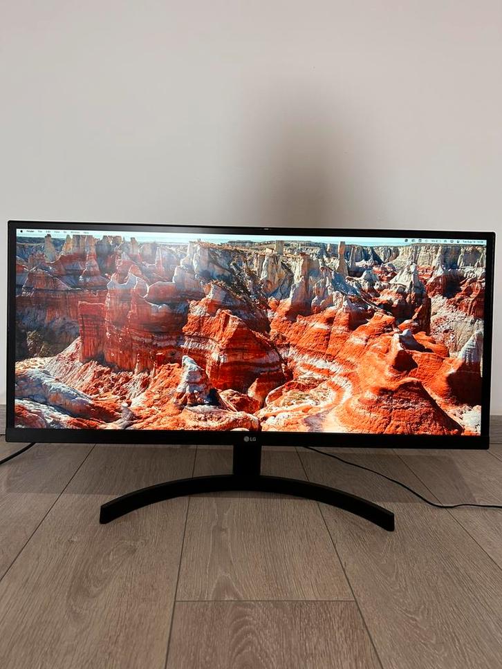 LG 34” Ultrawide Monitor – IPS, 75Hz – Perfecte staat, Computers en Software, Monitoren, Zo goed als nieuw, HDMI, Ultrawide, IPS