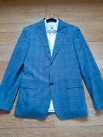 Blauw geruit kostuum met wit hemd, Kleding | Heren, Kostuums en vesten, Ophalen of Verzenden, Nieuw, Blauw, Izac
