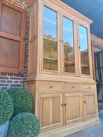 Eiken buffetkast/vitrinekast GRATIS LEVERING