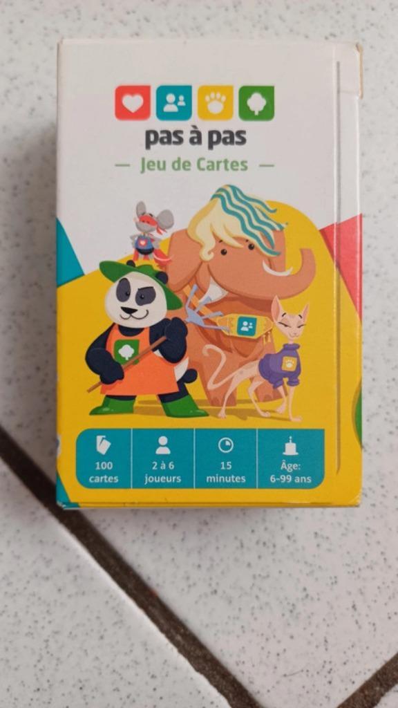 Jeu de carte ( pas à pas), Kinderen en Baby's, Speelgoed | Overig, Gebruikt, Jongen of Meisje, Ophalen of Verzenden