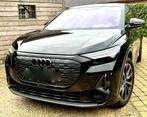 AudiQ4 Sportback 40 e-tron - S line - 2024/ factuur mogelijk, Auto's, Automaat, Achterwielaandrijving, Zwart, Zwart