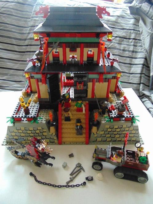 Lego 7419 Dragon Fortress , Orient Expedition, Kinderen en Baby's, Speelgoed | Duplo en Lego, Gebruikt, Lego, Complete set, Ophalen of Verzenden