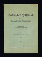Kriegsmarine, Technisches Hilfsbuch (1943), Verzenden, Marine