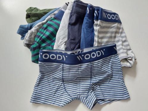 Set WOODY 13 boxershorts + 4 hemdjes 8jaar 15€, Kinderen en Baby's, Kinderkleding | Maat 128, Gebruikt, Jongen, Nacht- of Onderkleding