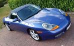 Porsche Boxster 986 2.5, Auto's, Achterwielaandrijving, Cabriolet, Blauw, Leder