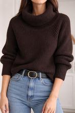 Bruine trui met dikke rolkraag maat S H&M, Kleding | Dames, H&M, Bruin, Ophalen of Verzenden, Zo goed als nieuw