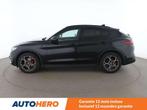 Alfa Romeo Stelvio 2.0 Turbo Sprint Q4 (bj 2020, automaat), Auto's, Alfa Romeo, Euro 6, USB, Zwart, Leder