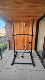 Barre de traction/dips Eric Flag + gilet lesté + anneaux, Sport en Fitness, Fitnessmaterialen, Ophalen, Zo goed als nieuw, Buik