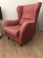 Fauteuil bergère usé mais très comfortable, Huis en Inrichting, Fauteuils, Gebruikt, Stof