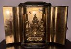 Autel Bouddha Shinto en Bois et Laque - Japon - Période Edo, Enlèvement