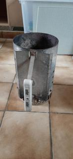weber brikettenstarter groot, Tuin en Terras, Houtskoolbarbecues, Ophalen of Verzenden, Gebruikt, WEBER