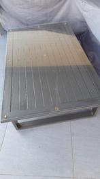 Loungetafel in groen Aluminium, Ophalen, Gebruikt, Rechthoekig, Aluminium