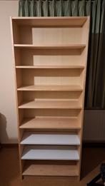 Ikea Billy Boekenkast 80x28x202 cm Wit gelazuurd eikenfineer, Huis en Inrichting, Kasten | Boekenkasten, Ophalen, Met plank(en)