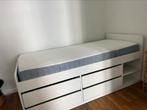 Bed 90*200 met laden, Ophalen, Gebruikt, 90 cm, Eenpersoons