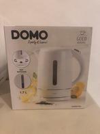 Waterkoker 1.7L DOMO NOOIT GEBRUIKT!!!NIEUW*, 1 tot 2 liter, Ophalen of Verzenden, Nieuw