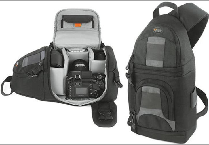 Lowepro SlingShot 100 AW, Audio, Tv en Foto, Foto | Cameratassen, Zo goed als nieuw, Schoudertas, Lowepro, Ophalen of Verzenden