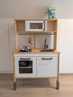 Houten speelkeuken met koffiezet en accessoires, Ophalen