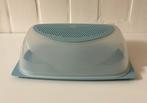 Boîte à fromage Tupperware., Maison & Meubles, Cuisine| Tupperware, Enlèvement ou Envoi, Utilisé, Bleu, Boîte