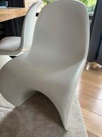 8 Witte Vitra Verner Panton stoelen, Comme neuf, Enlèvement ou Envoi