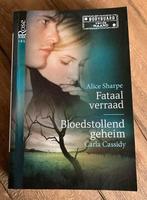 Alice Sharpe - Fataal verraad / Bloedstollend Geheim, Enlèvement ou Envoi, Comme neuf, Alice Sharpe