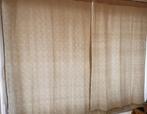 2 tentures, Huis en Inrichting, Stoffering | Gordijnen en Lamellen, Ophalen, Zo goed als nieuw, Wit