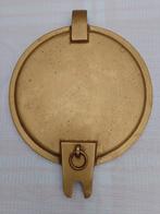Deksel van patrijspoort in koper, Ophalen, Zo goed als nieuw