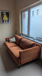 Assise en velours marron, 150 à 200 cm, Vintage, industrieel, eclectisch, Comme neuf, Enlèvement