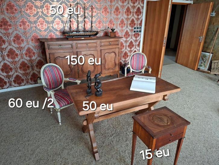 Verschillende antieke meubels, Antiek en Kunst, Antiek | Meubels | Kasten, Ophalen