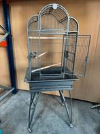 Metalen vogelkooi, Animaux & Accessoires, Enlèvement, Comme neuf, Métal, Cage à oiseaux