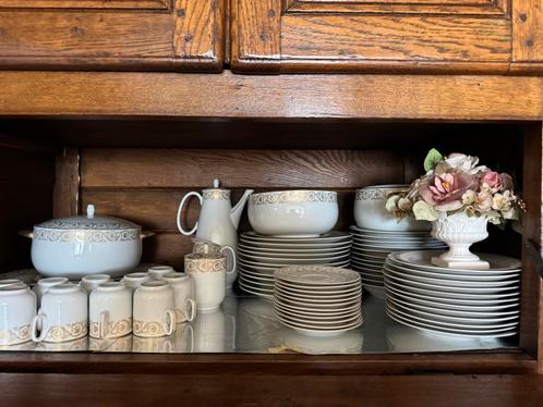 Servies - 12 personen - Porcelaine de Baudour - Cerabel, Antiek en Kunst, Antiek | Servies compleet, Ophalen