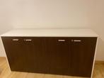 directeursbureau T45 Quadrifoglio met bijhorende dressoir, Ophalen, Gebruikt, Bureau