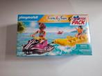 Playmobil set 70906 Trottinette aquatique avec bateau banane, Enfants & Bébés, Enlèvement ou Envoi, Neuf, Ensemble complet