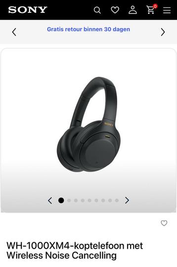 Koptelefoons - Sony - WH100XM4 beschikbaar voor biedingen