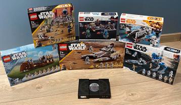Lot Lego Star Wars bouwdozen NIEUW en SEALED