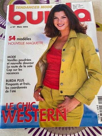Burda  mars 2002 -  54 modèles beschikbaar voor biedingen