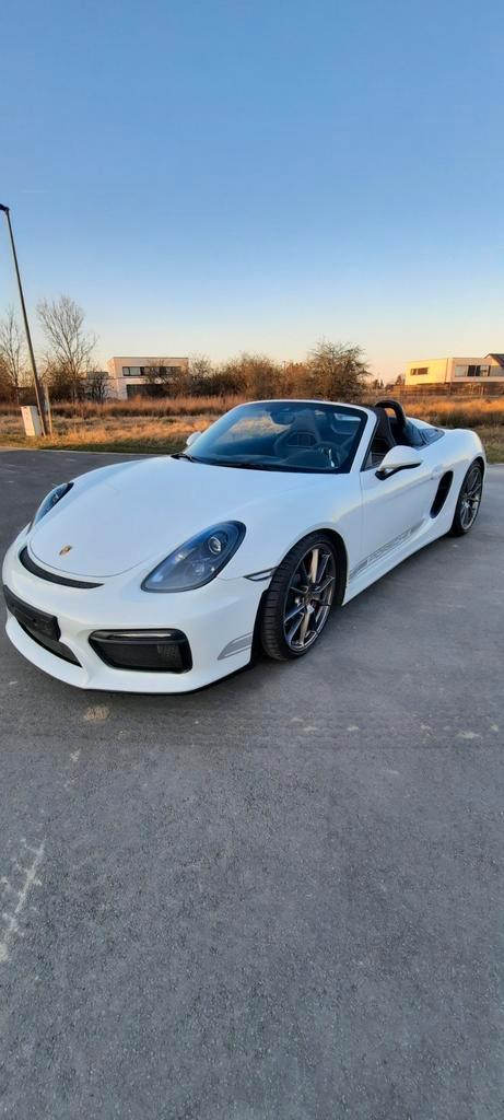 Porsche Boxster Spyder 981 approved 03/26, Auto's, Porsche, Particulier, Boxster, ABS, Achteruitrijcamera, Airbags, Airconditioning