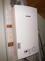 Doorstroomtoestel Junkers voor bad en douche, Doe-het-zelf en Bouw, Sanitair, Ophalen, Zo goed als nieuw, Koper, Douche