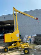 Mini bouwkraan, Ophalen