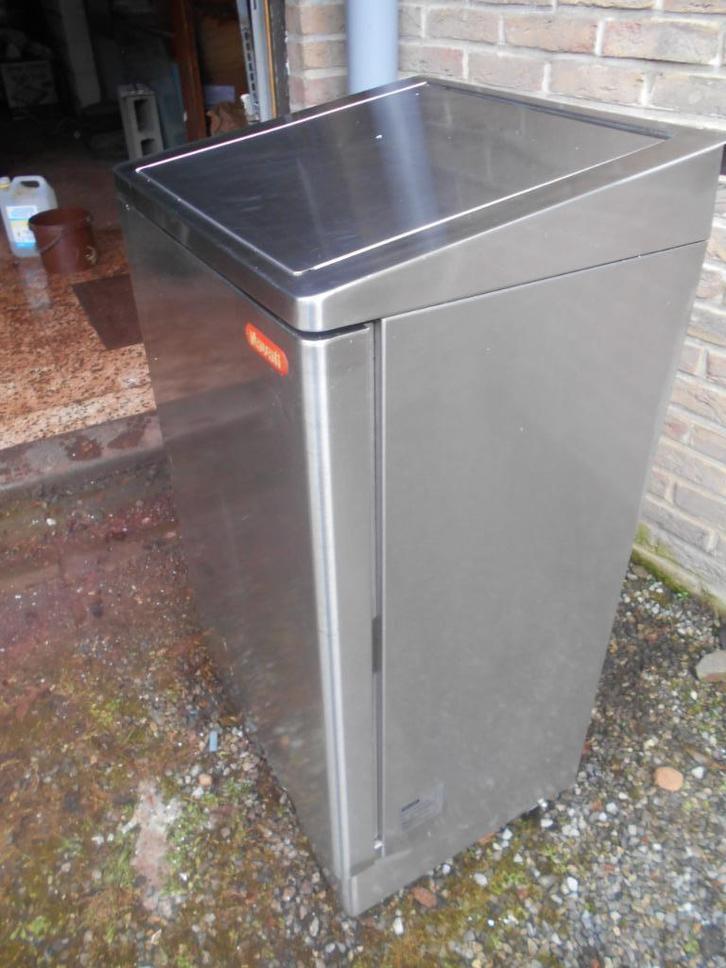GRANDE POUBELLE FULL INOX 120 LITRES NAYATI, Maison & Meubles, Accessoires pour la Maison | Étagères, Comme neuf, Enlèvement